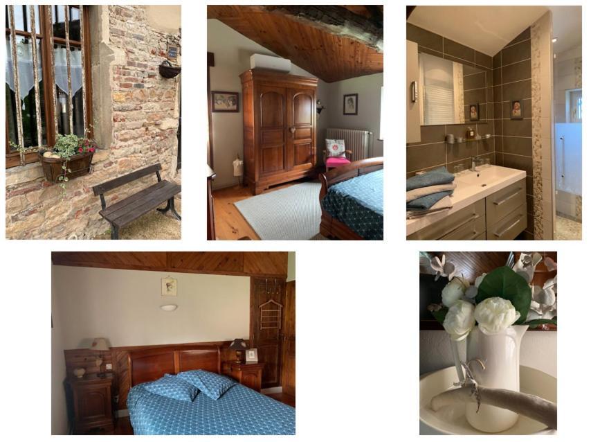 Bed and Breakfast Moulin Crozet Montceaux Esterno foto